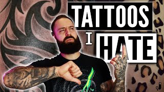 13 Types of Tattoos I DON’T LIKE [upl. by Ilesara]