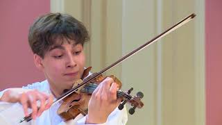 NATHAN MIERDL  Menuhin Competition 2018 Senior semifinals [upl. by Luciano]