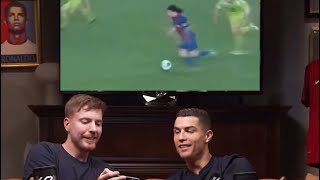 Entrevista de Cristiano Ronaldo a Mr Beast sale Mal [upl. by Ruelle]