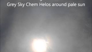 NWO sun blocker chembow Chemical rainbow Nano Halo ring [upl. by Enialem]