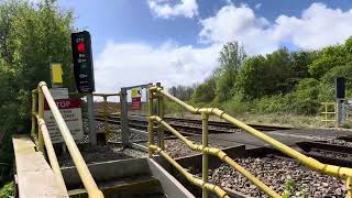 Oldfields Farm MWL Foot Level Crossing Cheshire Monday 15042024 [upl. by Swarts924]