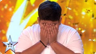 INCREDIBLE Akshat Singh dances his way to Ant amp Decs GOLDEN BUZZER  Auditions  BGT 2019 [upl. by Enilesoj]