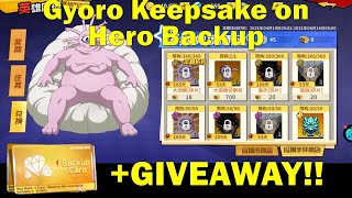 Giveaway 3x Association Backup  LSSR Keepsake Hero Backup  CN PVP  One Punch Man The Strongest [upl. by Ellednahc]