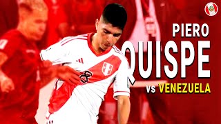 Piero Quispe vs Venezuela  Selección Peruana ● 2023ᴴᴰ [upl. by Medardas78]