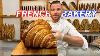 Lart de la viennoiserie〈 Mickael Martinez 〉Recette de CROISSANT français frenchbakery [upl. by Donielle]