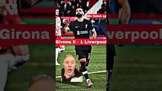 Mo Salah again as reds beat Girona 01 shorts mosalah championsleague girona [upl. by Emoreg112]