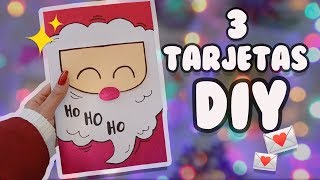 TARJETAS FACILES PARA NAVIDAD l Oye Kenedy [upl. by Deryl418]