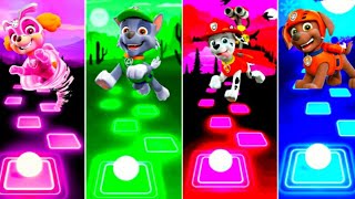 paw patrol skye 🆚 Rocky 🆚 Marshall 🆚 zuma 🎶 who is Best [upl. by Daughtry690]