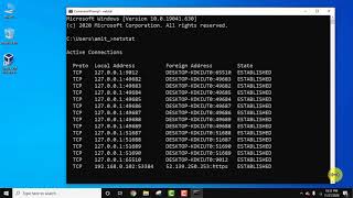 How to check which service is running on which port in Windows 10 [upl. by Vere]