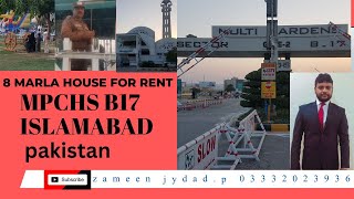 ZAMEEN JYDADP 8 Marla house in c1 b17 ISLAMABAD FOR RENT under 80 k [upl. by Ggerk]