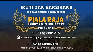 Day 2 Piala Raja Sprint Rally Yogyakarta  Podium [upl. by Akirret]