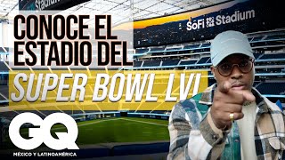 Recorre el SoFi Stadium la impresionante sede del Super Bowl LVI  GQ México y Latinoamérica [upl. by Lorsung]