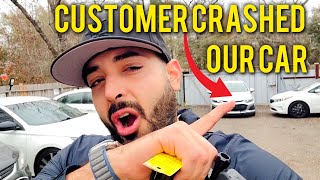 What Happens When Customer Crashed our Car amp No Insurance The Ugly Truth of Owning a Car Dealership [upl. by Enitram989]