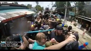 Songkran Thai New Year Thailand Phuket Новый год в Таиланде остров Пхукет [upl. by Mmada]