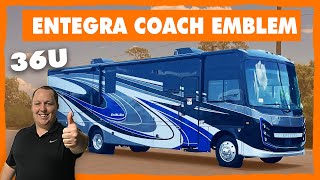 Top Of the Line Entegra Class A Gas Motorhome Tour [upl. by Lomax755]