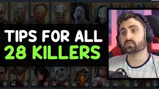 Tips amp Advice for each Killer in DBD [upl. by Devad]