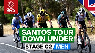 Climbers Go On The Attack  Tour Down Under 2023 Highlights  Mens Stage 2 [upl. by Erme519]