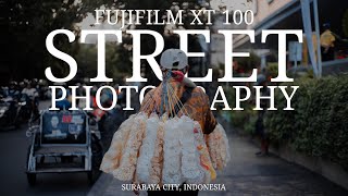 Fujifilm XT100 POV in Surabaya Street Photography [upl. by Leonore326]