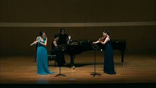 P Gaubert Medailles antiques for flute violin piano trio 202434 세종체임버 윤수빈 김효정 김미나 Soobin Yoon [upl. by Noirret931]