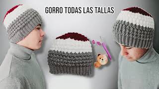 quotGorro de crochet para hombre 3D con patrón detallado para todas las edadesquot [upl. by Mike]