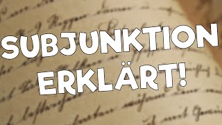 Subjunktion einfach erklärt in Deutsch [upl. by Tychon515]