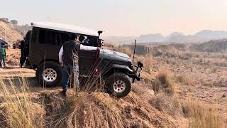 Zeerak on his Classic BJ40 toyota offroading ijc islamabad pakistan fun adventure downhill [upl. by Siramed159]