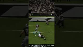 Desmond Ridder Td pass to Brock Bowers gaming ps5 nfl madden25 raiders [upl. by Plath433]