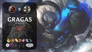 Gragas Jungle vs Nidalee  KR Grandmaster Patch 145 [upl. by Ayekin]