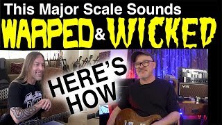 Guitar Solo Lesson  Lydian Mode  Steve Stine  Tim Pierce  Warped Wicked [upl. by Gabrila391]