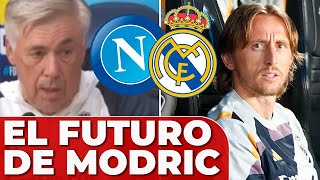 ANCELOTTI explica el NUEVO ROL DE LUKA MODRIC en el REAL MADRID  AS [upl. by Ycal319]