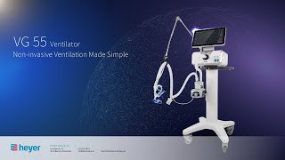 Heyer VG55 Noninvasive VentilatorFime 2022 [upl. by Platto978]