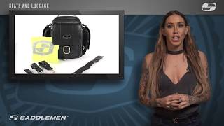 CD1750 Sissybar Bag  Product Overview  Saddlemen [upl. by Ominoreg]