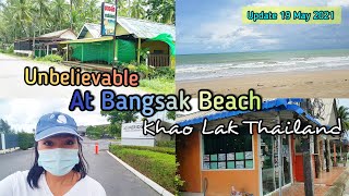 Unbelievable at Bangsak Beach Bangsak Area  Empty Paradise Khao Lak Thailand [upl. by Cha]