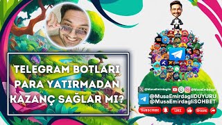 Telegram botları Para yatırmadan kazanç sağlar mı  cats catizen [upl. by Holub]