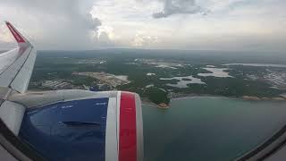 Aterrizaje Landing Airbus A320NEO Cartagena SKCG Jetsmart Colombia [upl. by Adnolat926]