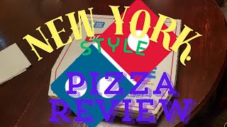 Dominos New York style pizza review [upl. by Ap]