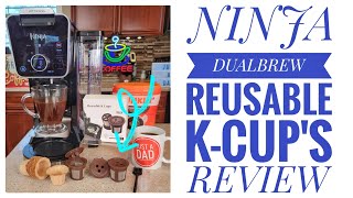 Ninja DualBrew Coffee Maker Reusable KCups Review by EMETE [upl. by Argyle]