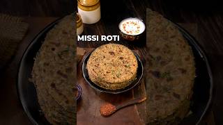 Missi Roti Recipe in Just 30 Minutes  Lunchbox and Dinner Recipe shorts missiroti [upl. by Jacobina]