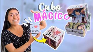 CUBOS MÁGICOS con FOTOS 😍 DIY Regalo  Plantillas Gratis Tu Diva Creativa [upl. by Coral]