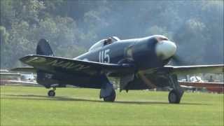 Hawker Sea Fury incredible display Hahnweide 2013 [upl. by Mok]