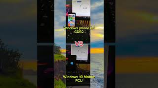 Windows phone 81 vs Windows 10 mobile [upl. by Sethrida]