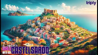 Explore Castelsardo Sardinias Hidden Gem or Positano Rival 4K Tour [upl. by Teria]