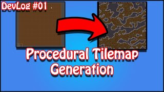 Procedural Tilemap Generation in Unity  Devlog 1 [upl. by Anivlek704]