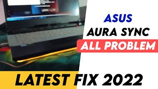 Asus Aura Sync Fix 2022  No devices available fix  Armoury Crate not working  Asus Aura Creator [upl. by Budding]