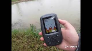 Fish Finder 200meters Colorful Wireless Sonar Sensor Transducer Depth Echo Sounder Recharged Battery [upl. by Keraj]