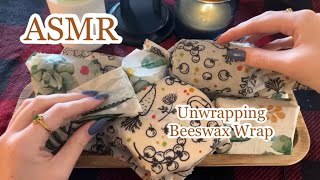 ASMR Unwrapping Beeswax Wrapped Items🐝🪷No Talking [upl. by Elane983]