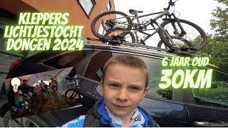 Kleppers Lichtjestocht Dongen 2024  30 km met 6jarige  Vlog [upl. by Aryamoy]