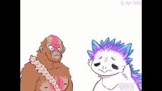 Talking Allies Meme  Godzilla x Kong [upl. by Hubie]