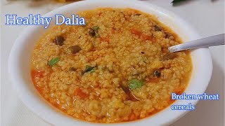 Vegetable dalia khichdi recipe  How to make broken wheat recipe  Daliya recipe [upl. by Stalder]