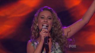 true HD Haley Reinhart quotBennie and the Jetsquot  Top 11 after save American Idol 2011 Mar 30 [upl. by Cathyleen451]